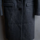 "JEAN PAUL GAULTIER" Pin motif design heather grey color chester coat