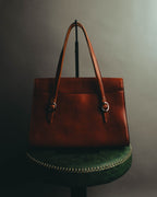 "Jean Paul Gaultier" 90's-00's Structured leather shoulder bag