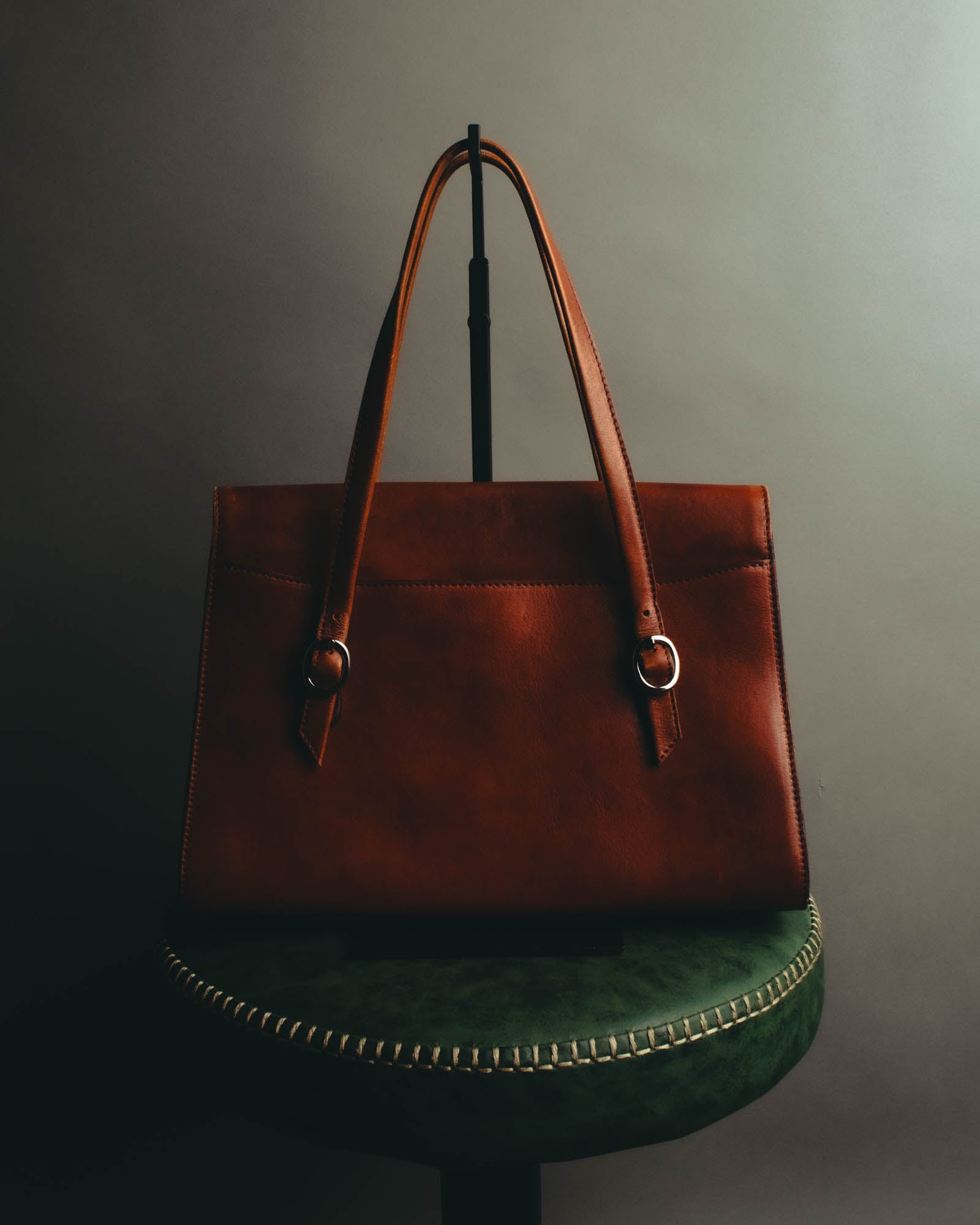 "Jean Paul Gaultier" 90's-00's Structured leather shoulder bag
