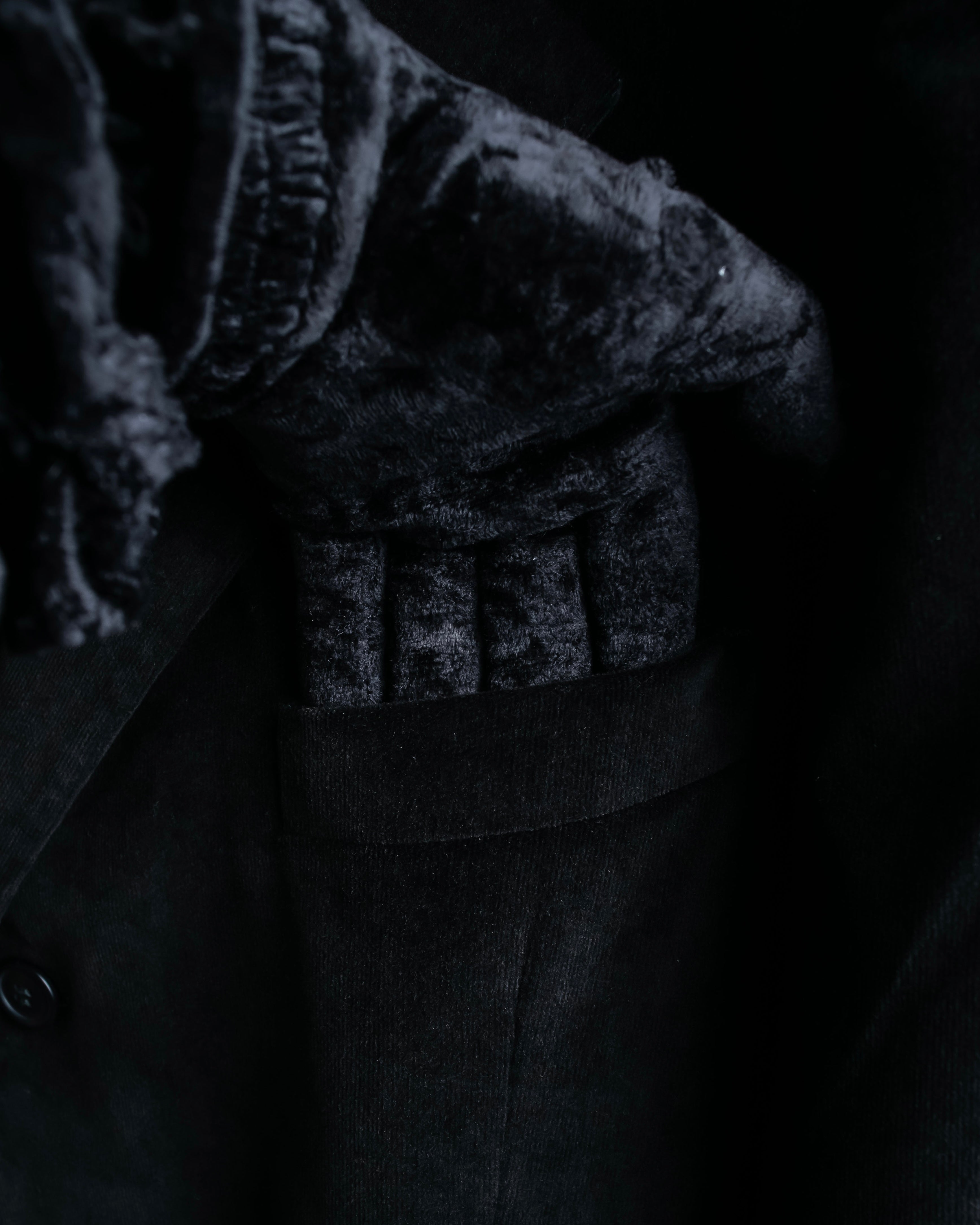 "Vintage beautiful velor tailored jacket"