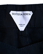 BOTTEGA VENETA by Matthieu Blazy / 2022SS Curved Hem Trousers Navy