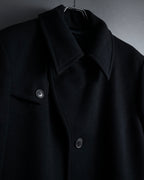 "VIKTOR&ROLF" Sculptural lapel melton coat