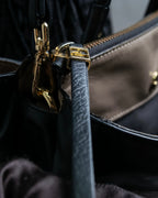 "GIANNI CHIARINI" High quality leather 2way shoulder bag