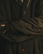 -SPECIAL- "ISSEY MIYAKE MEN" 80's Sculptural padded parachute long coat