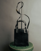 “Salvatore Ferragamo“ 1998-2003 Gancini patent leather handbag