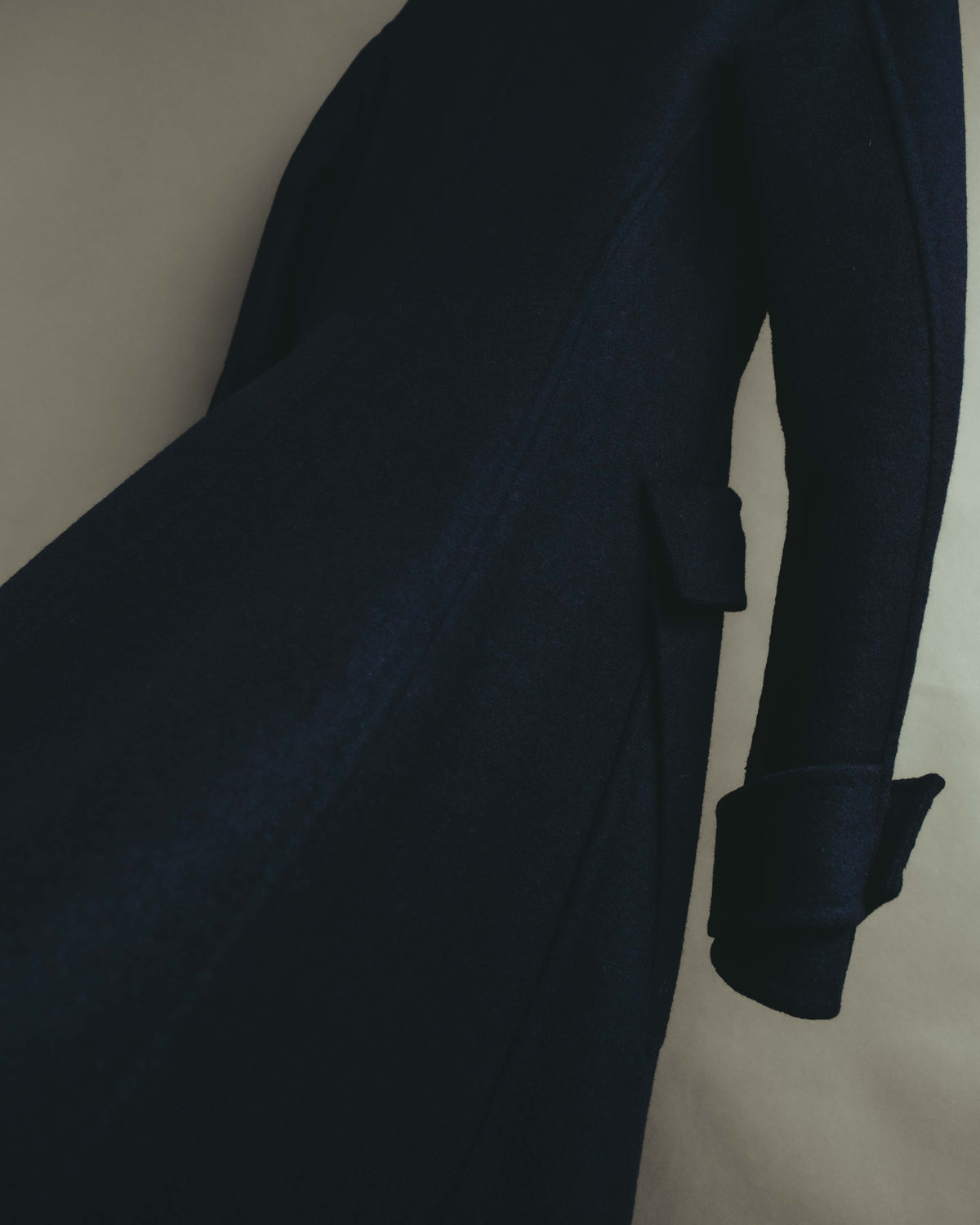 -SPECIAL- “Christian Dior” 2017 AW Navy double breasted A line long coat