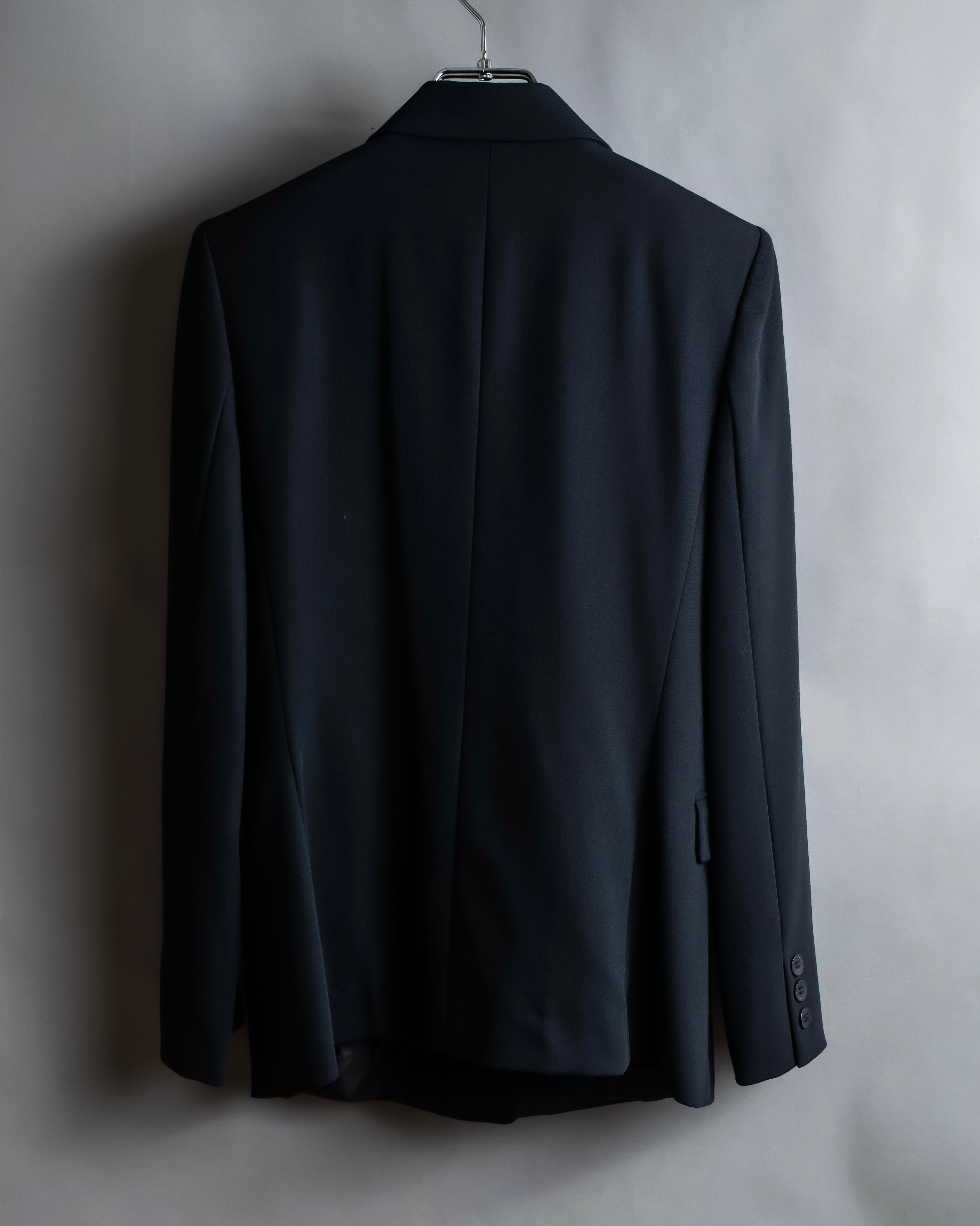 "BURBERRY Blue Label" 3 button waist shaped lightweight tailored jacket