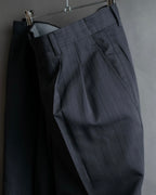 "CHRISTIAN DIOR MONSIEUR" Shadow stripe pattern classical formal detail set up