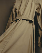 –SPECIAL– “BOTTEGA VENETA” 2020-21AW Sculptural cape-sleeve belted trench coat