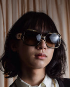 "Christian Dior" Tortoiseshell buckle detail sunglasses