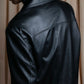 "GIANNI VERSACE COUTURE" Sheep skin oversized triangle colour jacket