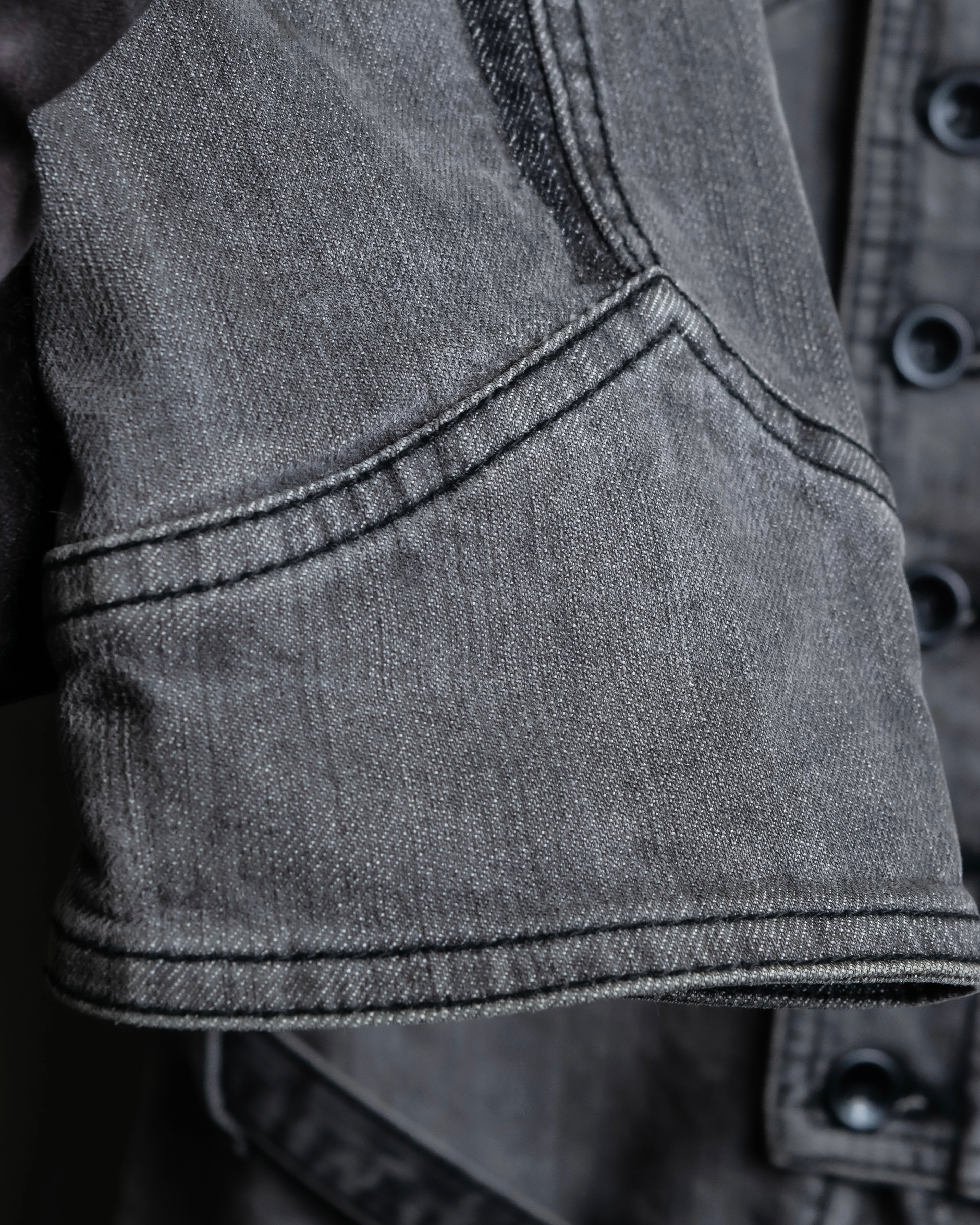 "STELLA McCARTNEY" Multi detail belted denim jacket