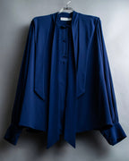 "BALENCIAGA" 16AW Pussy bow sailor shirt