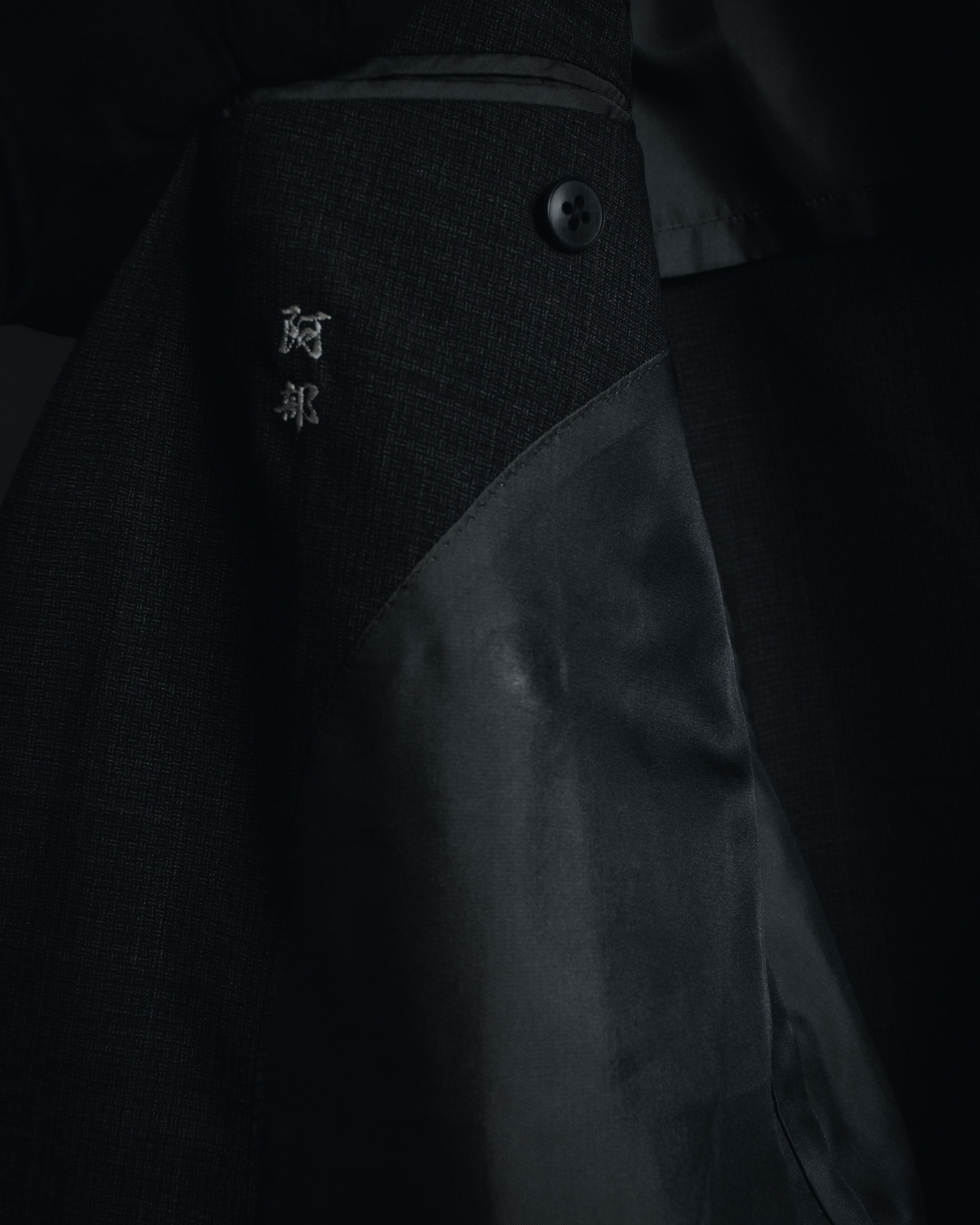 "Burberrys" 90’s double-breasted peak lapel suit set-up