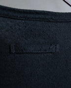 "JEAN PAUL GAULTIER" Separate drawstring design V-neck long length pullover