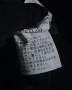 "COMME des GARÇONS HOMME"
96AW Thick wool zip-up coat