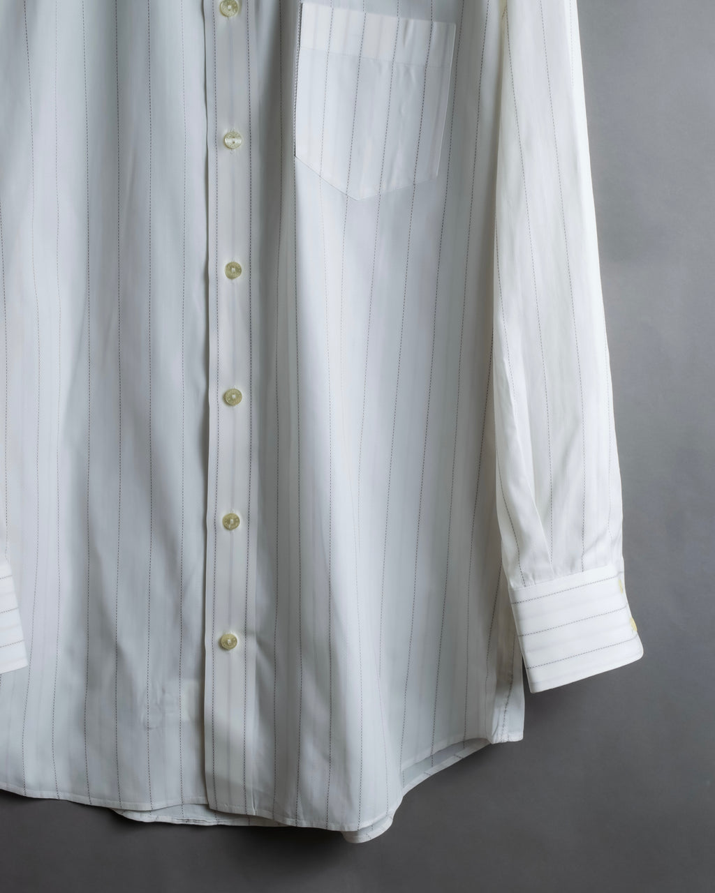 "Dolce & Gabbana" 12SS Two types of woven striped shirt
