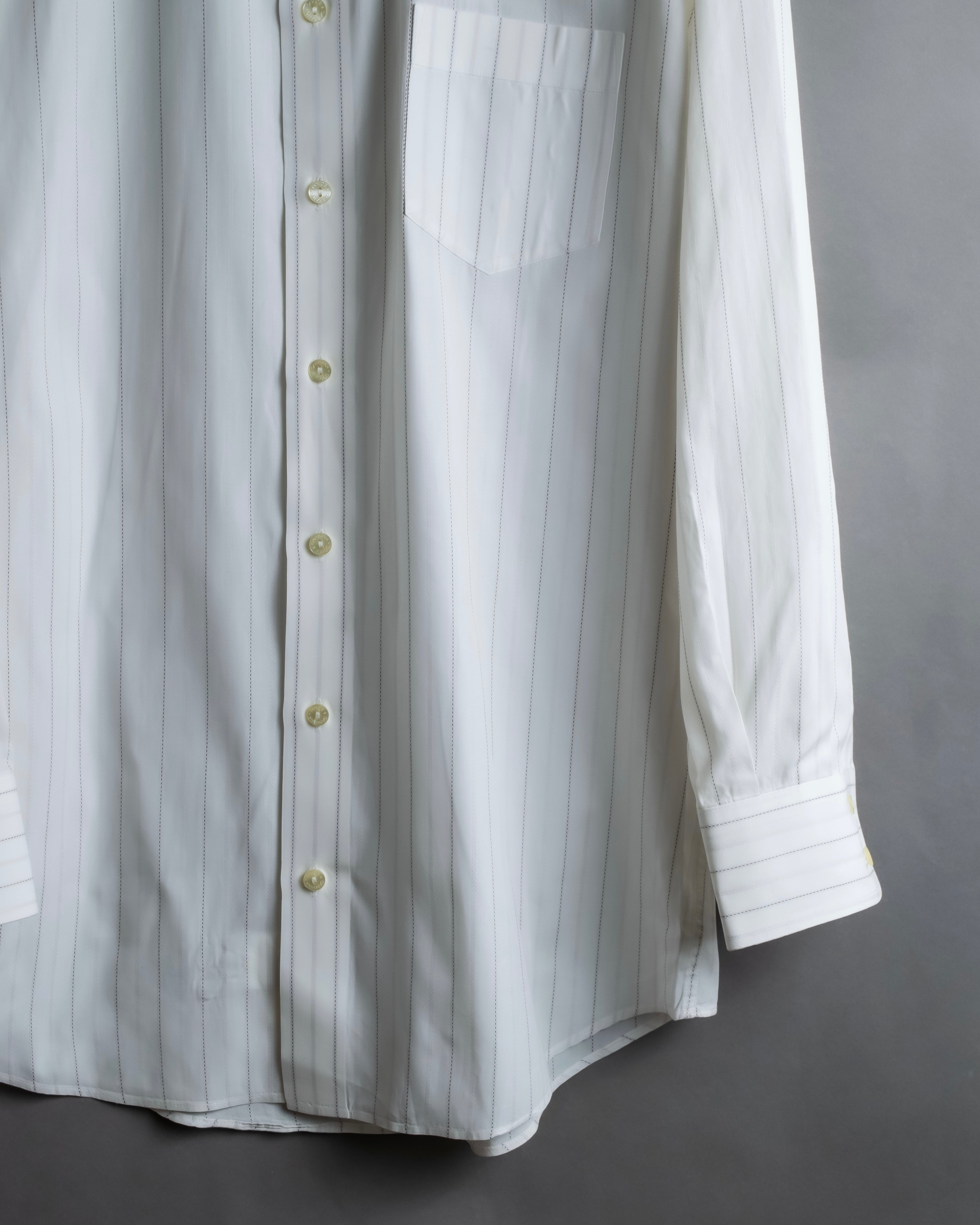"Dolce & Gabbana" 12SS Two types of woven striped shirt