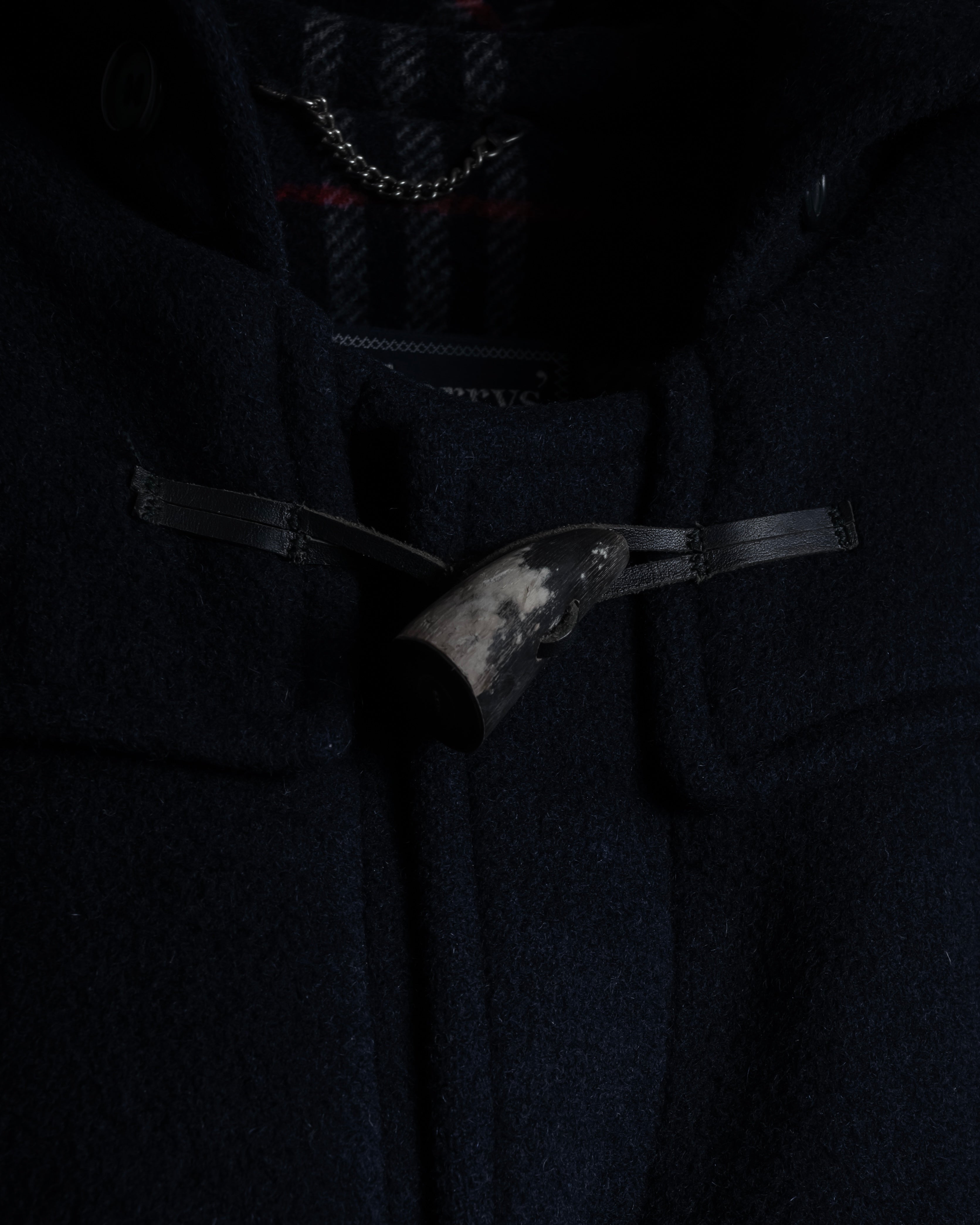 "BURBERRYS" 80-90's Classically tailored duffle coat