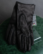 "Antonio Murolo" Deerskin signature leather gloves