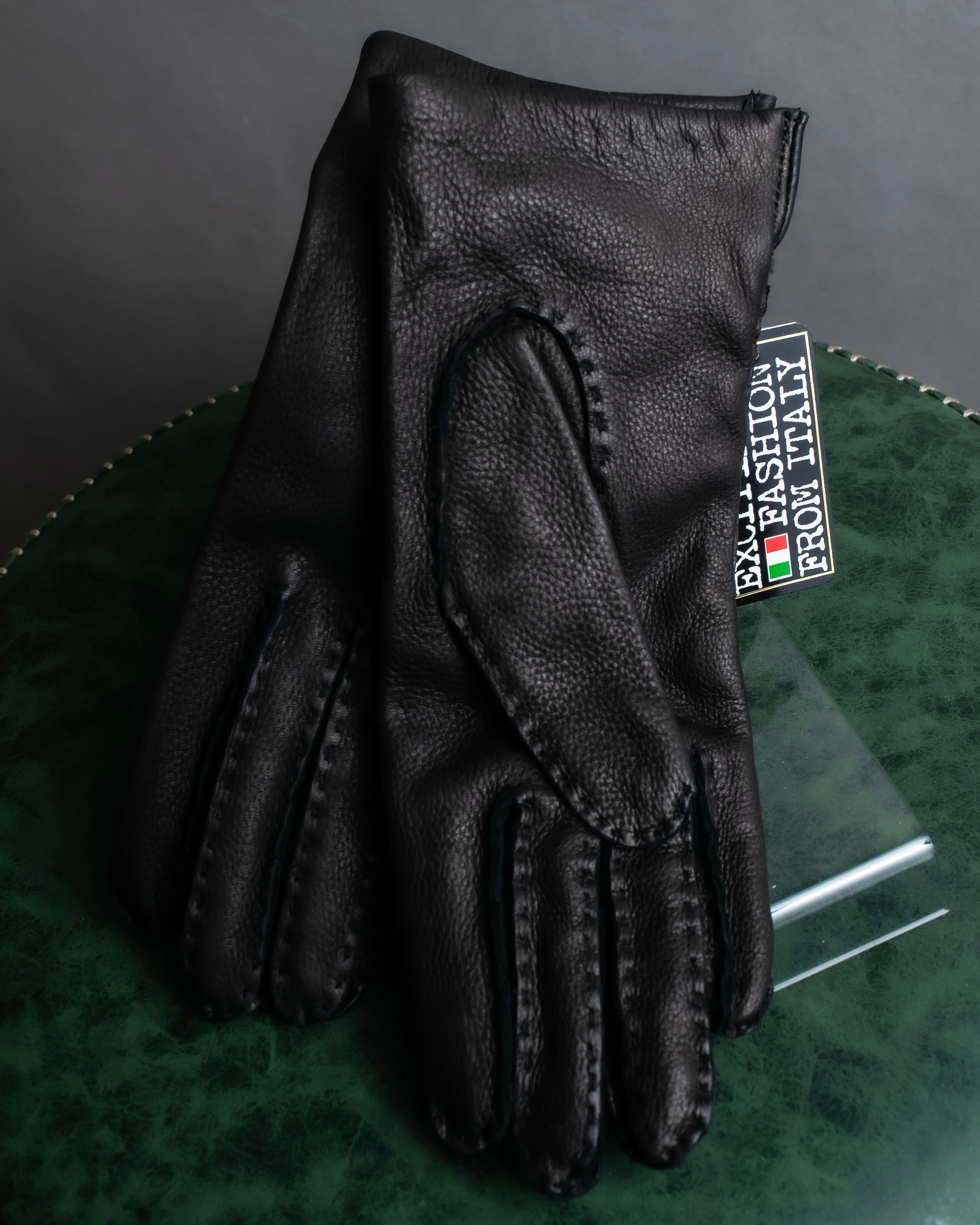 "Antonio Murolo" Deerskin signature leather gloves