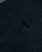 "BURBERRYS" Fly front cashmere blend soutien collar long coat