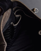 "CELINE" Softly structured leather city bag