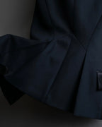 "MCQ Alexander McQueen" Flared silhouette cutting design tailored gilet