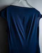 “Yohji Yamamoto” Beautiful color no sleeve dress