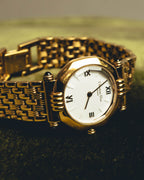 "Christian Dior" 80's-90's Gold plated wristwatch