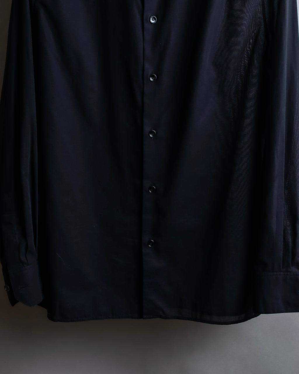 "CELINE" Box cut gathered design round colour blouse