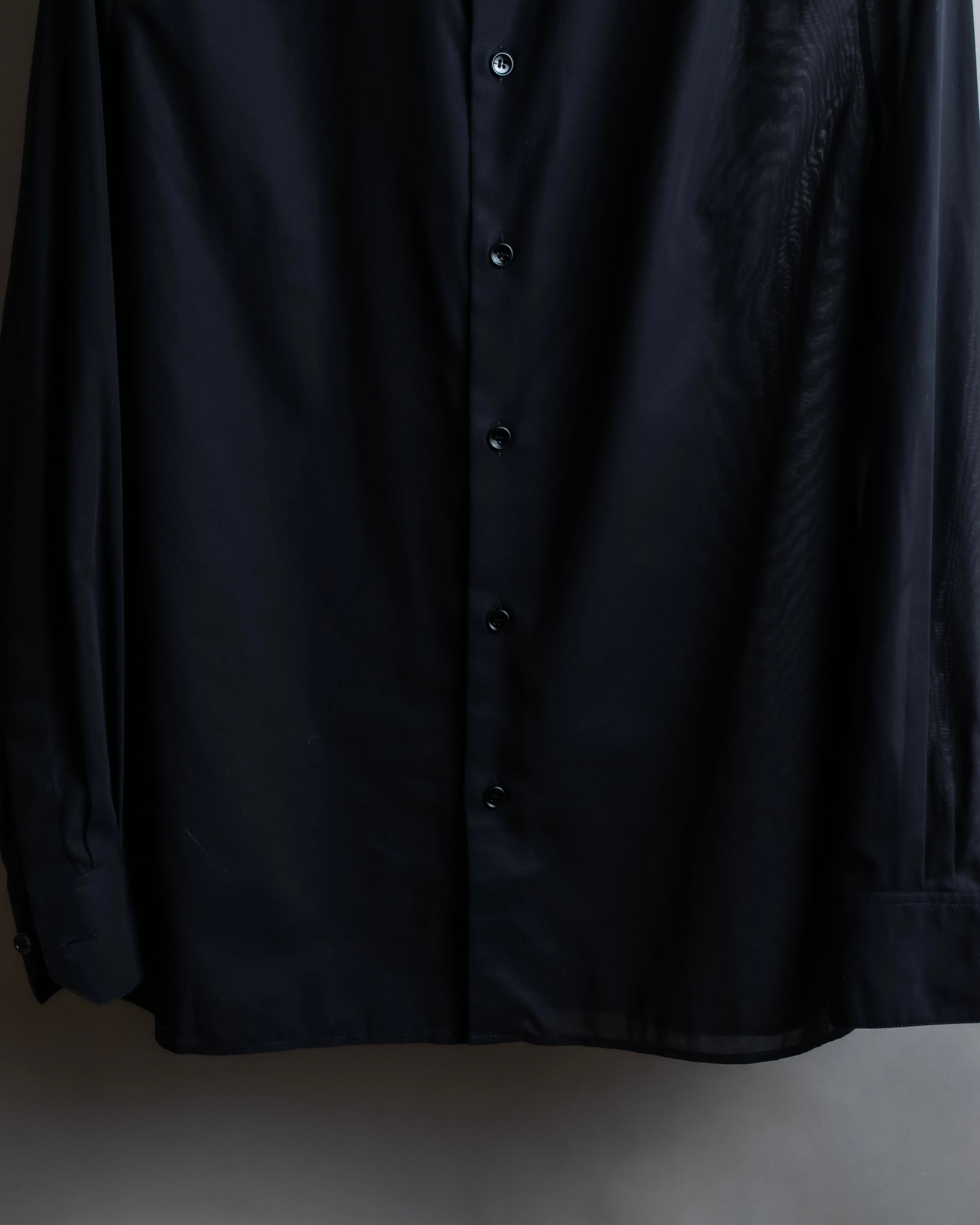 "CELINE" Box cut gathered design round colour blouse