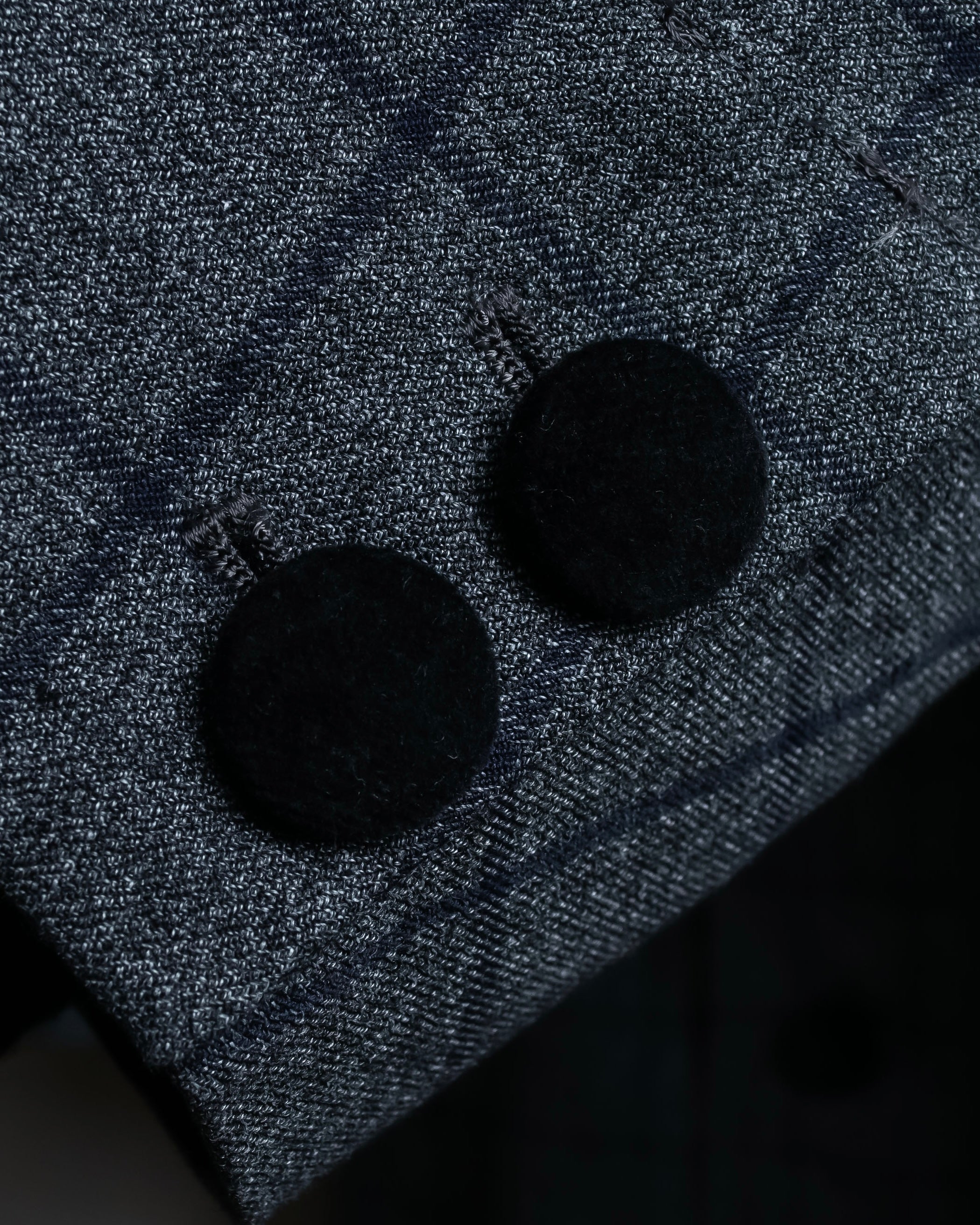 "JOHNBULL" Velvet collar design chesterfield coat