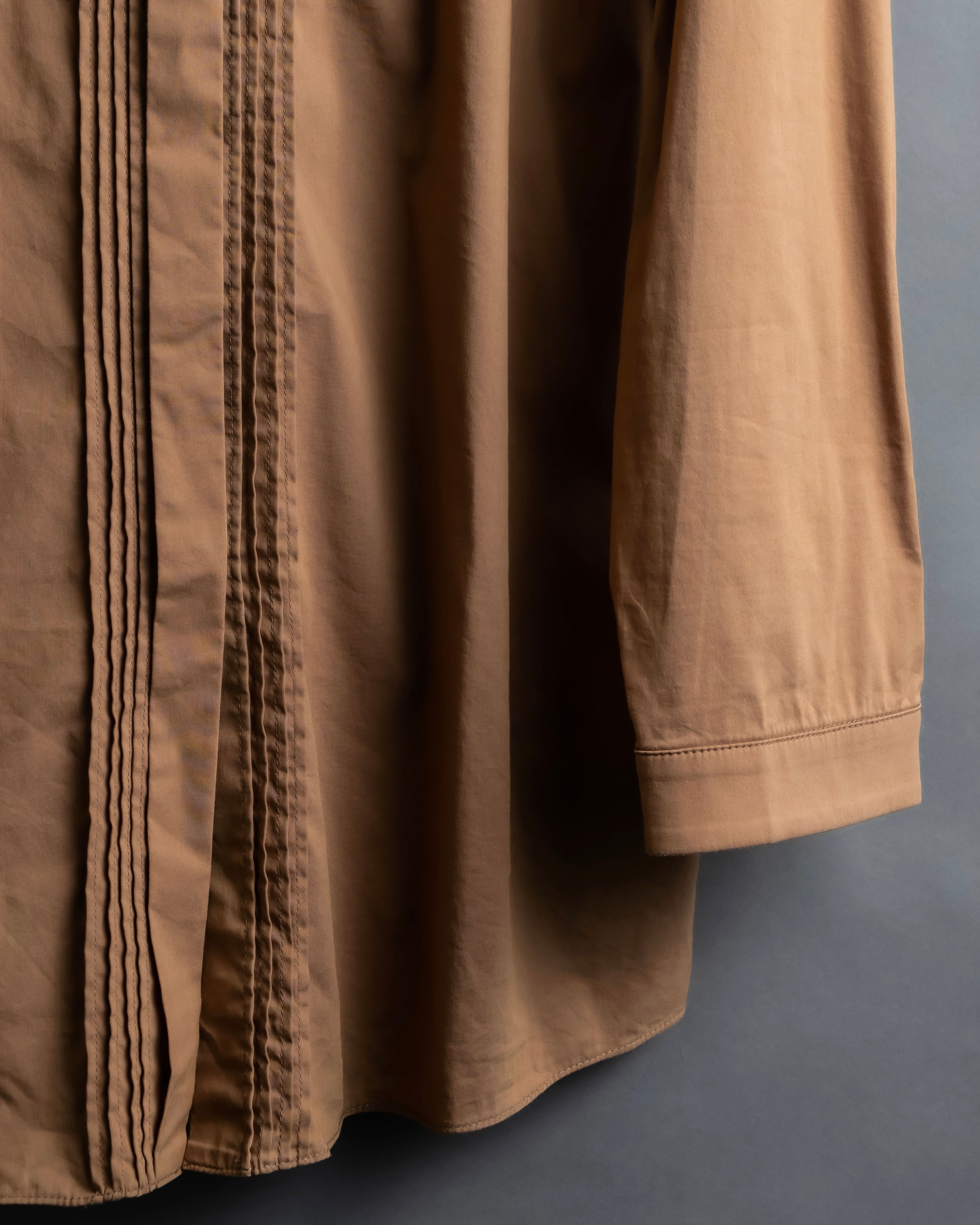 "N21 NUMEROVENTUNO" Switching design concealed shirt