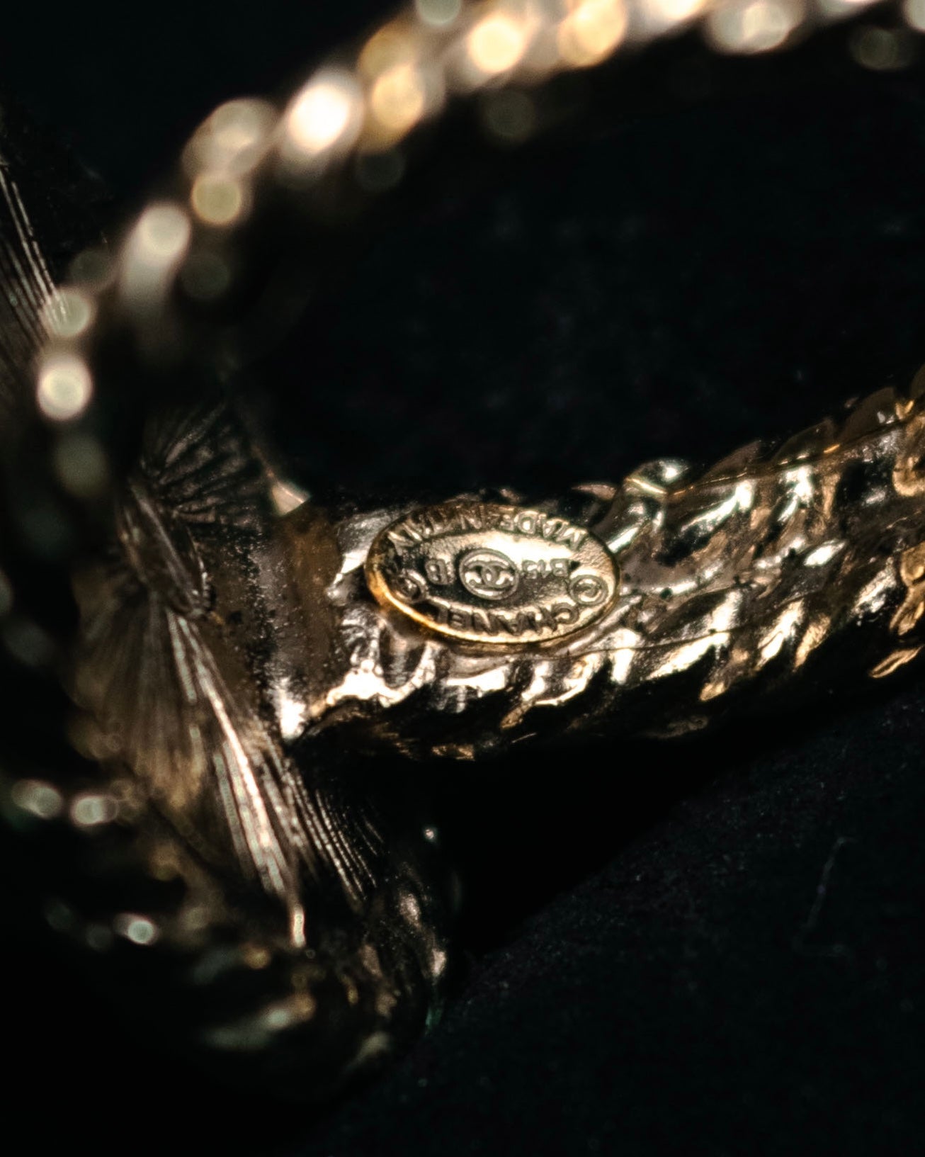CHANEL (シャネル) - リング - ゴールド - ヴィンテージ CCロゴ ロープ