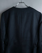 “Christian Dior” Beautiful shape no collar jacket