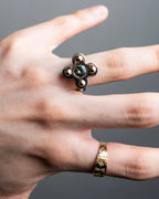 "LOUIS VUITTON" Berg love letters metal ring