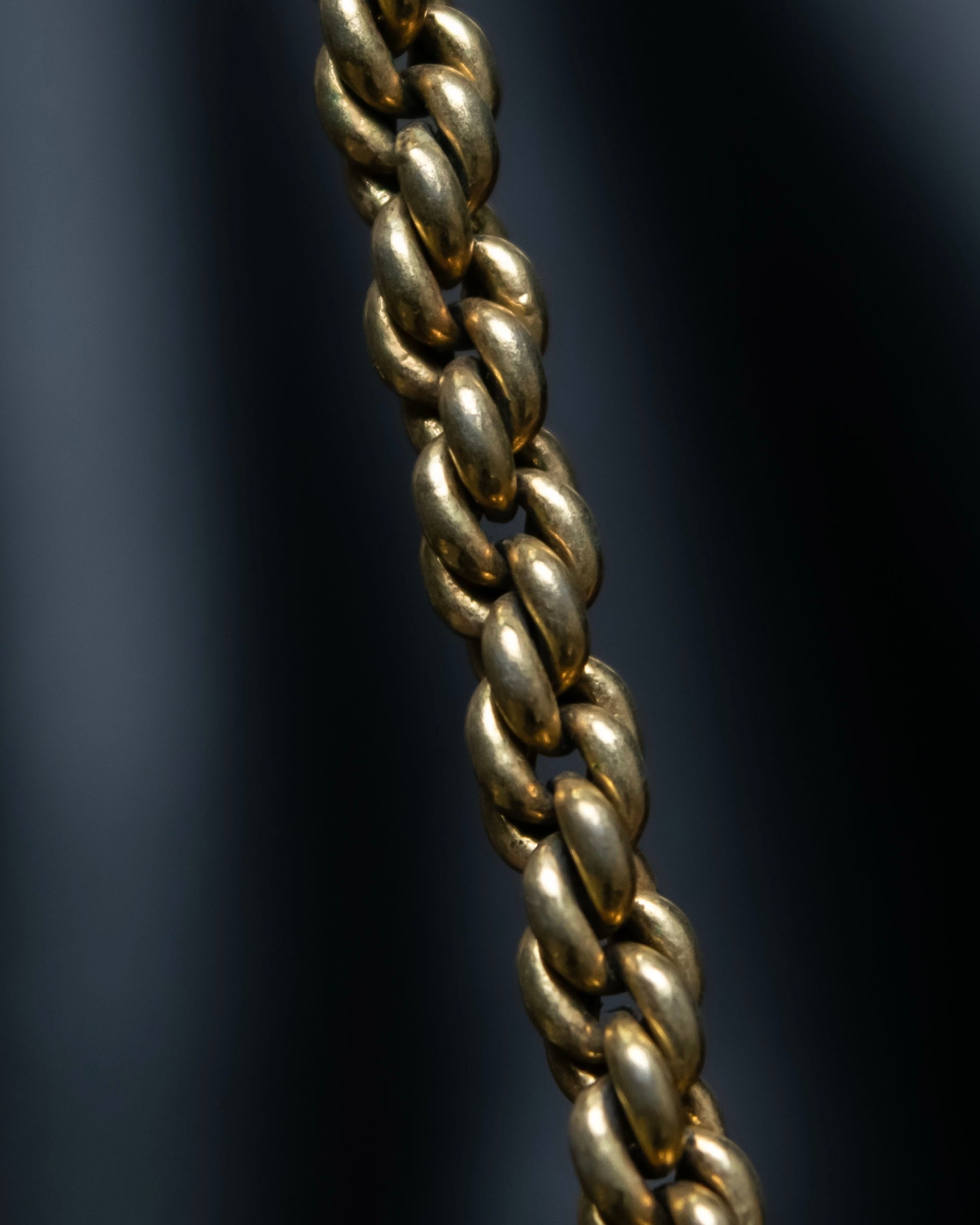 “Christian Dior” beautiful thick gold chain necklace