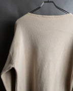 "Salvatore Ferragamo" 2 numbering graphic design intarsia knit