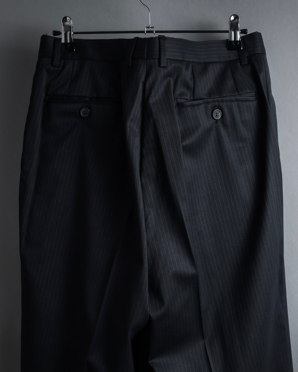 "GUCCI" 90's Elegant suiting pinstripe set up