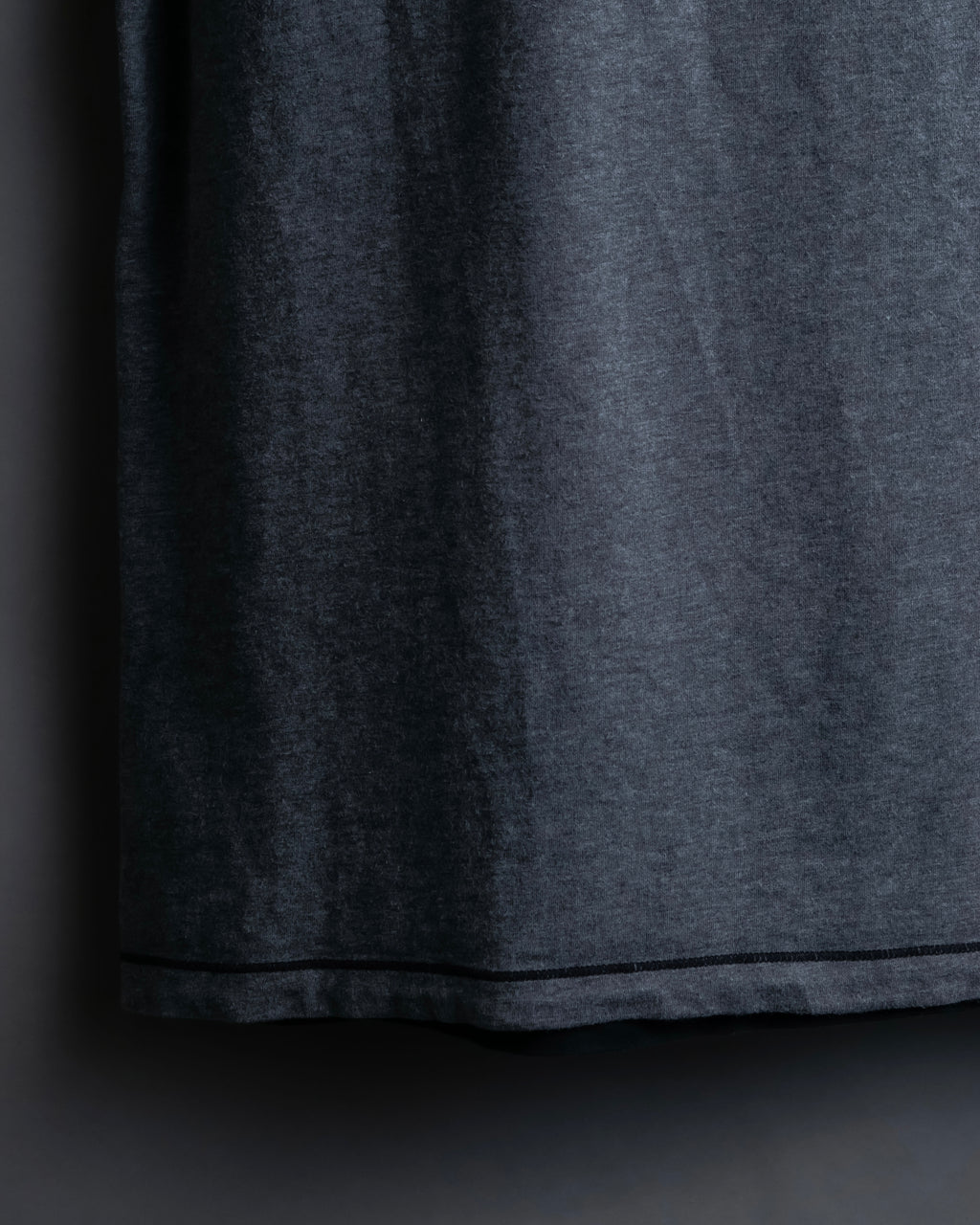 "DOLCE & GABBANA" Black and grey bicolor short sleeve T-shirt