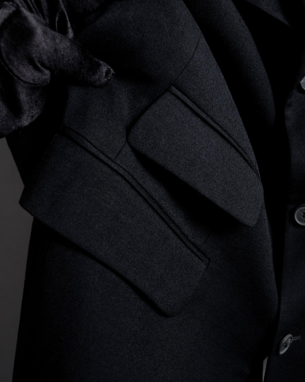 "GUCCI" 90's Tom Ford period classical tailored jacket