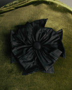 "FENDI" 90's-00's Sculptural fabric flower brooch
