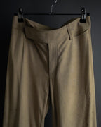 "GUCCI" Sand beige suede set up