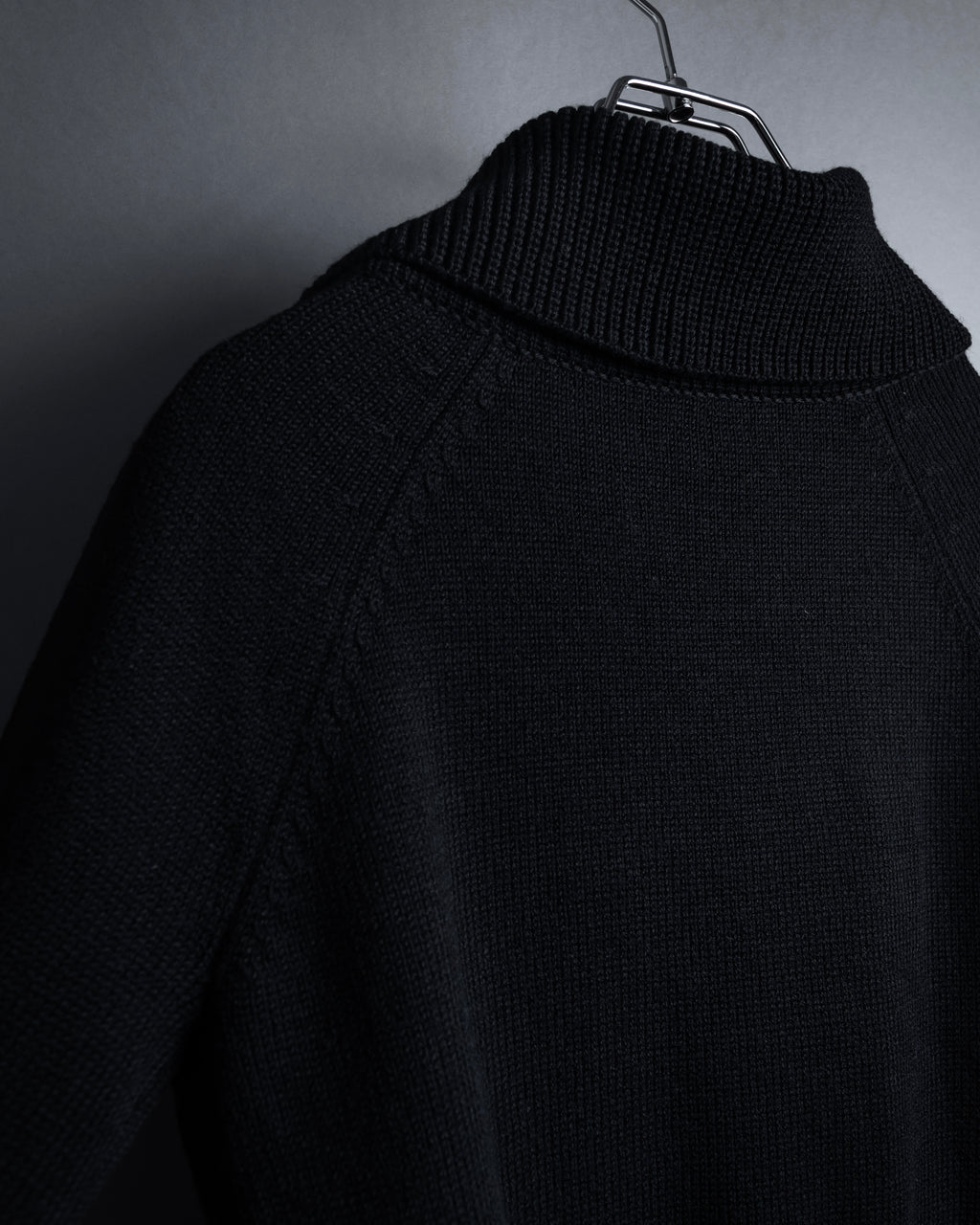 "FENDI" Raglan sleeves short length zip-up knit