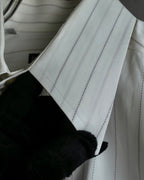 "Dolce & Gabbana" 12SS Two types of woven striped shirt