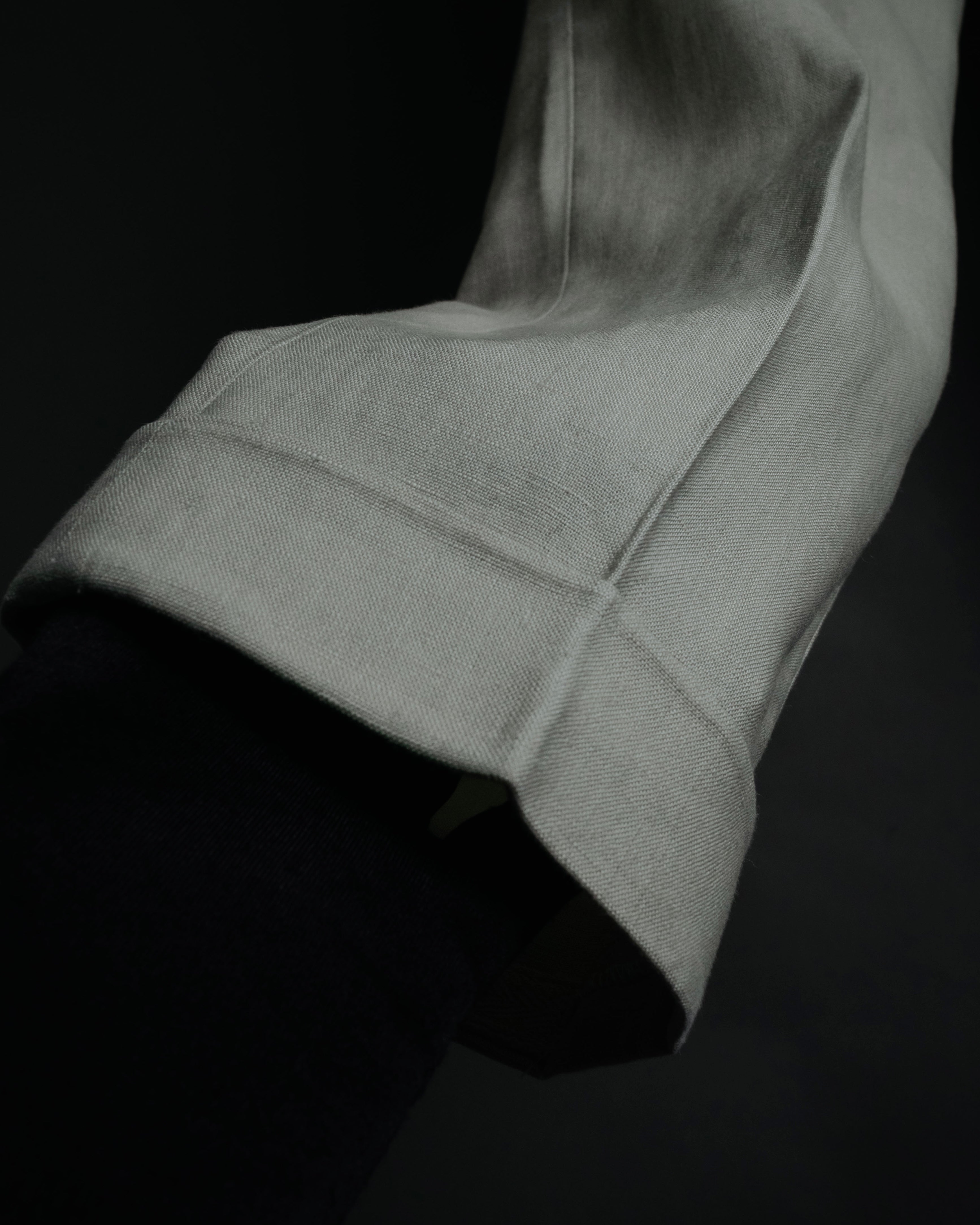 “PRADA” 10’s Linen tailored suit set