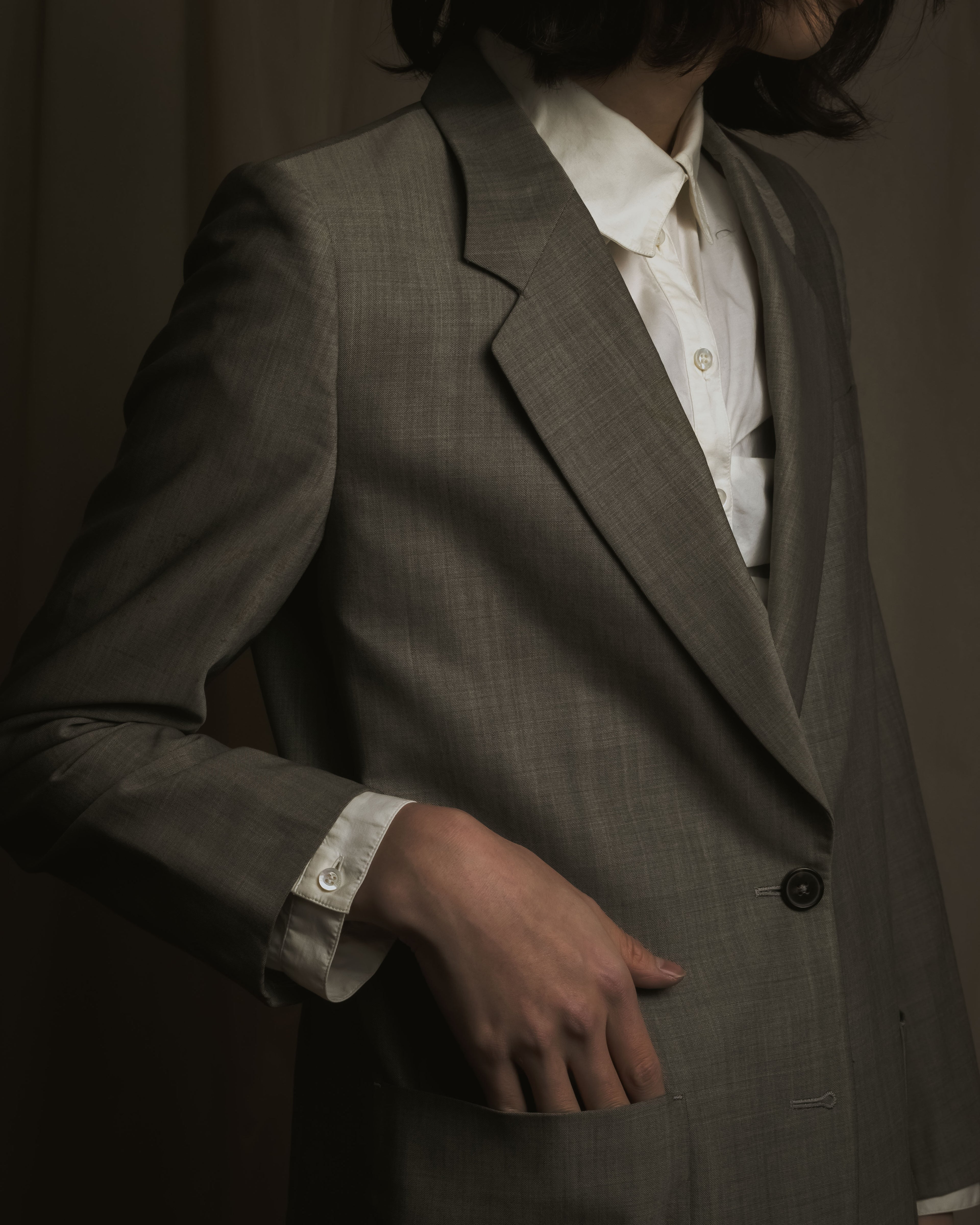 "Maison Martin Margiela" 2012SS deconstructed sartorial blazer