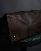 "YVES SAINT LAURENT" 11'year-12'year Chic Gabas leather bag
