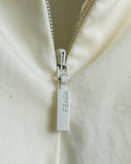 "FENDI" hole pattern and tack designed skirt